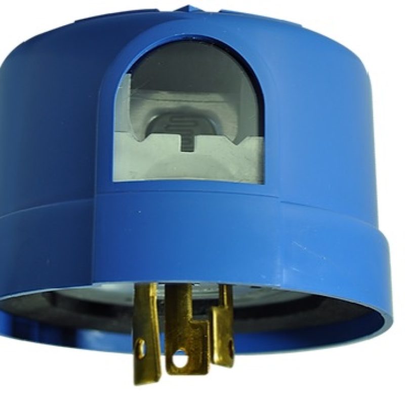 FOTOCELDA AZUL CON BASE