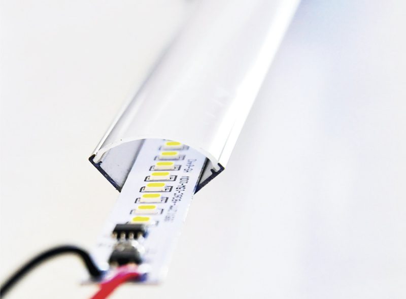 PERFIL PARA CINTA LED ESQUINERO 3 METROS - Imagen 2