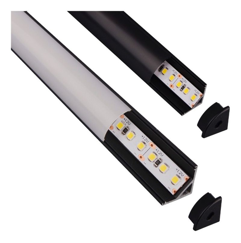 PERFIL PARA CINTA LED ESQUINERO 3 METROS - Imagen 5